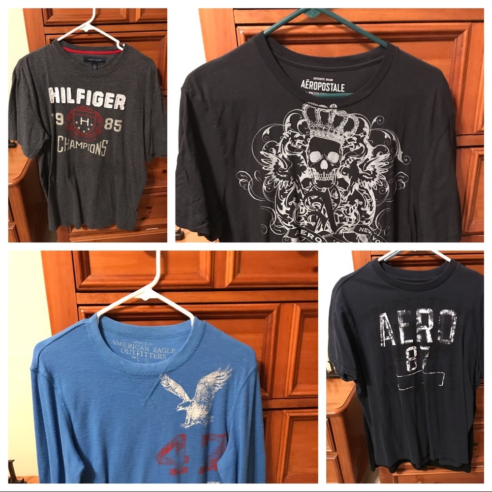 4 large men’s shirts